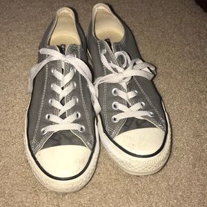 Grey Low-Top Converse